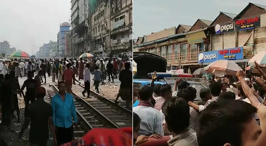 ৫ ঘণ্টা পর স্বাভাবিক দক্ষিণাঞ্চলের রেল চলাচল